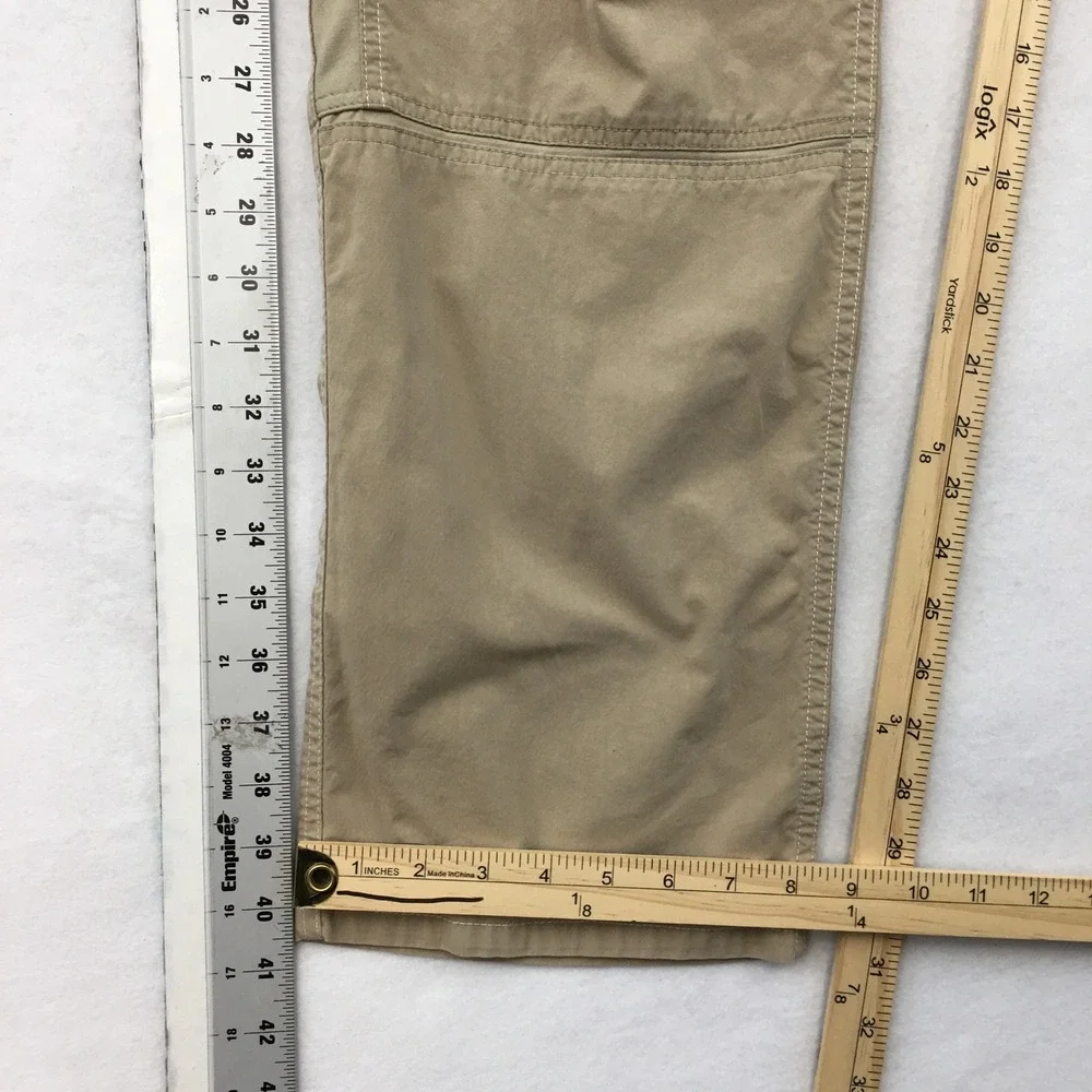 Kuhl Radikl Khaki Tan Mens Performance Hiking Outdoor Pants 36x32